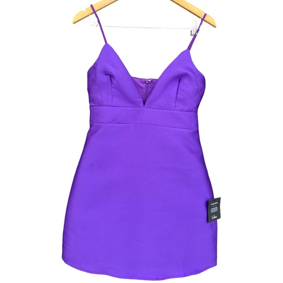 Lulu’s - Glamorous Life Purple Mini Dress NWT - Women’s Size S - Picture 6 of 12
